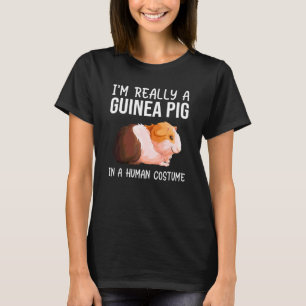 Camiseta Eu Sou Realmente Um Porquinho-da-índia Em Um Figur