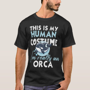 Camiseta Eu Sou Realmente Uma Baleia Assassina - Biólogo Ma