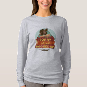 Camiseta Eu sou registrado acima da Capa longa