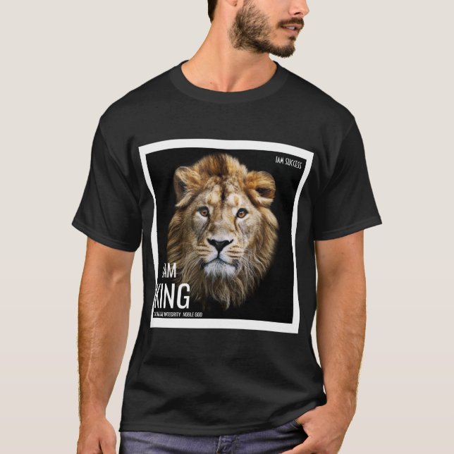 CAMISETA EU SOU REI (Frente)