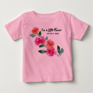 Camiseta Eu sou rosas pequenos do St. uma Therese da flor