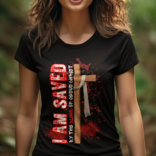 Camiseta Eu Sou Salva - Espírito Santo Jesus Gospel Para Mu