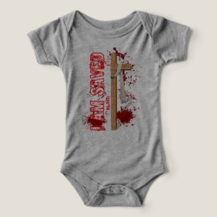 Camiseta Eu Sou Salvo - Escrituras dos Crentes da Fé