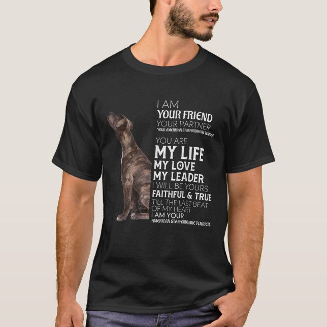 Camiseta Eu Sou Seu Amigo Seu Parceiro Seu Cachorro Da Equi (Frente)