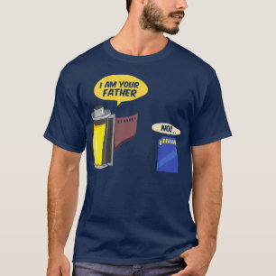 Camiseta Eu Sou Seu Pai Humor Engraçado Homens Nerd Geek En