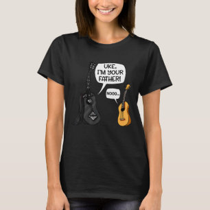 Camiseta Eu Sou Seu Pai Ukulele Guitar Music