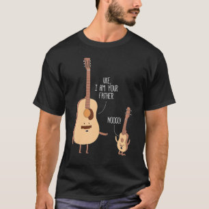 Camiseta Eu Sou Seu Pai Ukulele Guitar Music