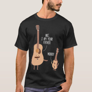 Camiseta Eu Sou Seu Pai Ukulele Guitar Music