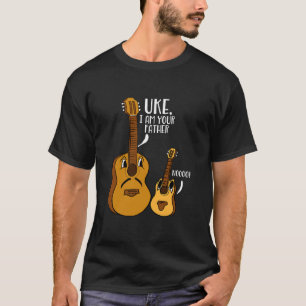 Camiseta Eu Sou Seu Pai Ukulele Noo Guitarrista