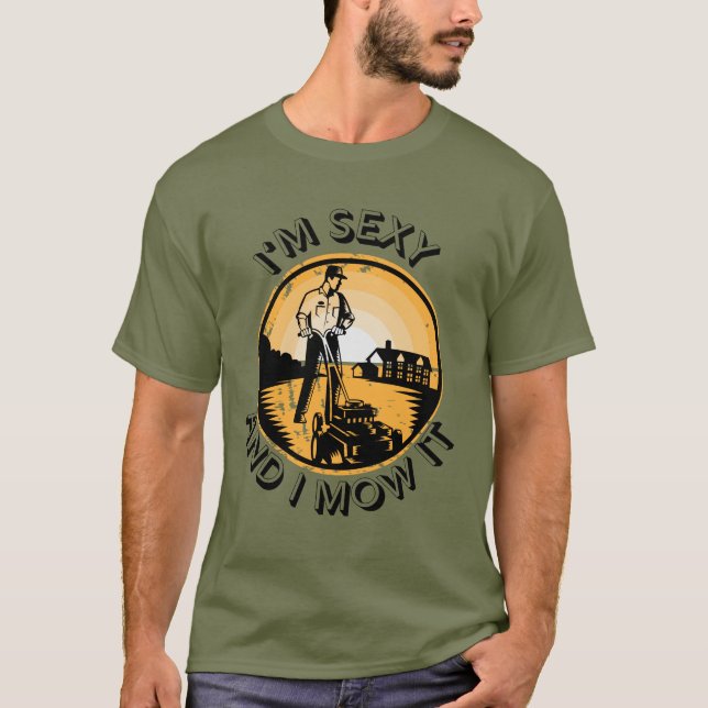 Camiseta Eu sou sexy e corto-o (Frente)