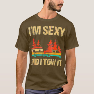 Camiseta Eu Sou Sexy E Eu Colo Árvores De Camp De Pé Grande