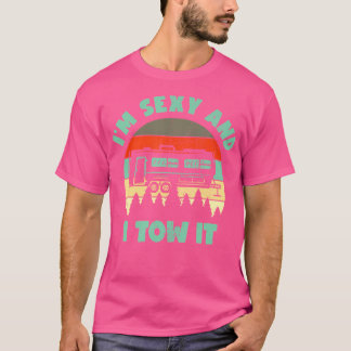 Camiseta Eu Sou Sexy E Eu Coloquei Caravana Acampando Rv Tr