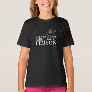 Camiseta Eu sou simplesmente uma pessoa fabulosa!