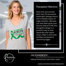 Camiseta Eu Sou Sobrevivente de Doação de Órgãos