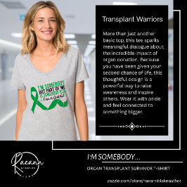 Camiseta Eu Sou Sobrevivente de Doação de Órgãos