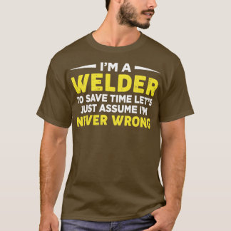Camiseta Eu Sou Solder Para Economizar Tempo Vamos Consider