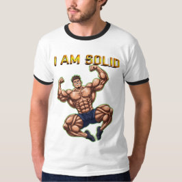CAMISETA EU SOU SÓLIDO