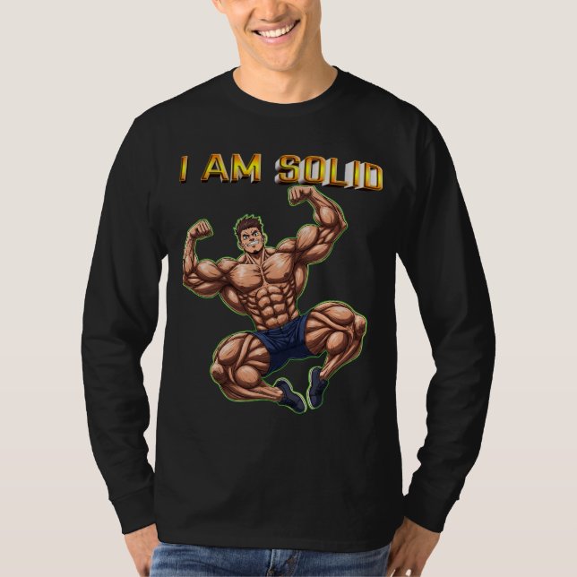 CAMISETA EU SOU SÓLIDO  (Frente)