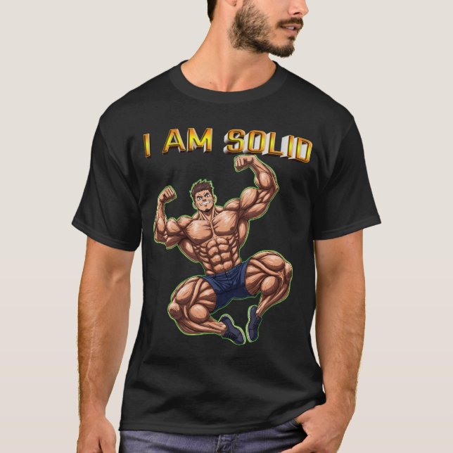 CAMISETA EU SOU SÓLIDO  (Frente)