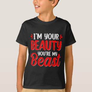 Camiseta Eu Sou Sua Beleza Você É Meu Monstro Dia dos Namor