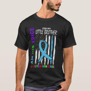 Camiseta Eu Sou Sua Voz Irmão Mais Novo Conscientização do