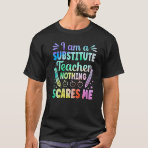 Camiseta Eu Sou Substituto Escola de Professores Pré K Jard