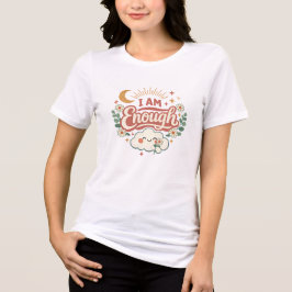 Camiseta Eu Sou Suficientemente Fofo Design de Afirmação Po
