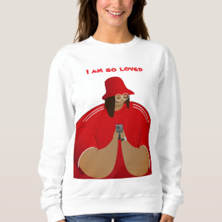 Camiseta Eu sou tão amado - Na moda
