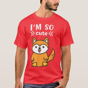 Camiseta Eu sou tão bonitinho para as crianças