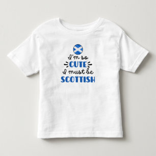 Camiseta Eu sou tão fofo, eu devo ser escocês