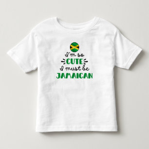 Camiseta Eu sou tão fofo, eu devo ser jamaicano