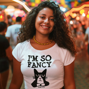 CAMISETA EU SOU TÃO RICO, GATINHO DE PAINDA TUXEDO CAT