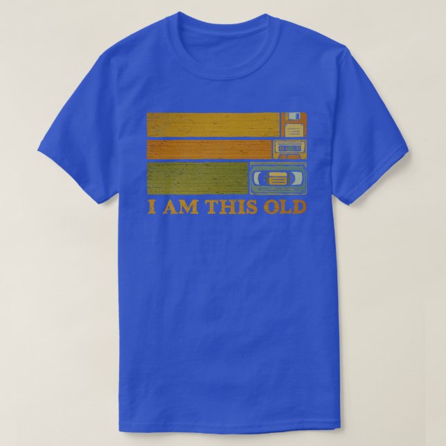 Camiseta Eu Sou Tão Velho (Frente do Design)
