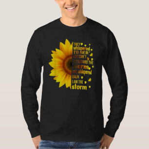 Camiseta Eu Sou Tempestade Que Eles Assaltaram Para Sua Fem
