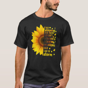 Camiseta Eu Sou Tempestade Que Eles Assaltaram Para Sua Fem