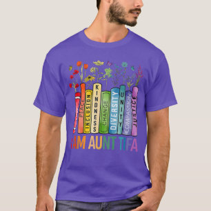 Camiseta Eu Sou Tia Tifa Direitos Humanos Floral Mulheres H