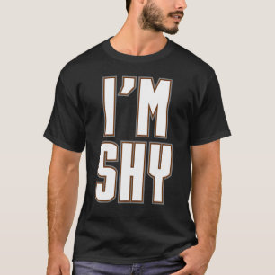 Camiseta Eu sou Tímido Irônico Introduvert Emocionalmente S