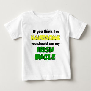 Camiseta Eu sou tio irlandês considerável
