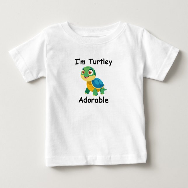 CAMISETA EU SOU TURTLEY ADORÁVEL (Frente)