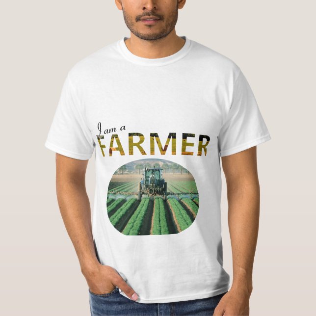 Camiseta Eu sou um agricultor (Frente)
