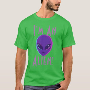 Camiseta Eu Sou Um Alien
