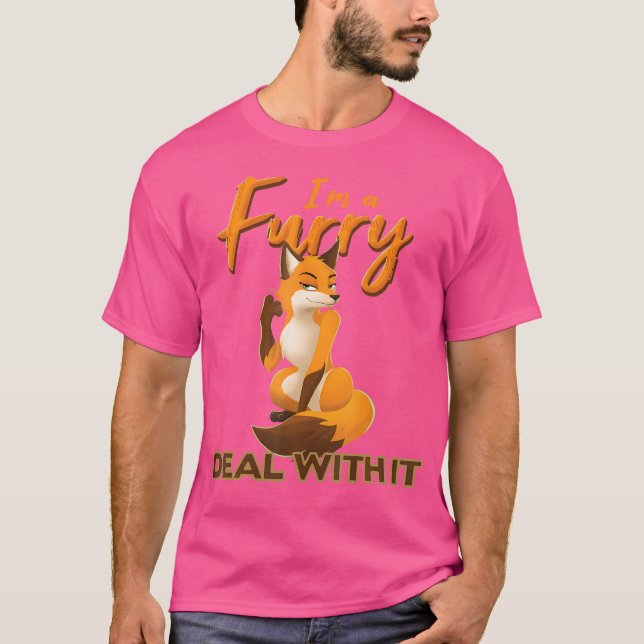 Camiseta Eu Sou Um Aluguel Com Isso Fox Furso Antropomórfic (Frente)