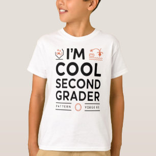 Camiseta Eu Sou Um Aluno da Segunda Série Legal de