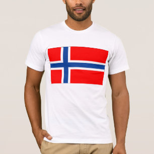 Camiseta Eu sou um americano norueguês