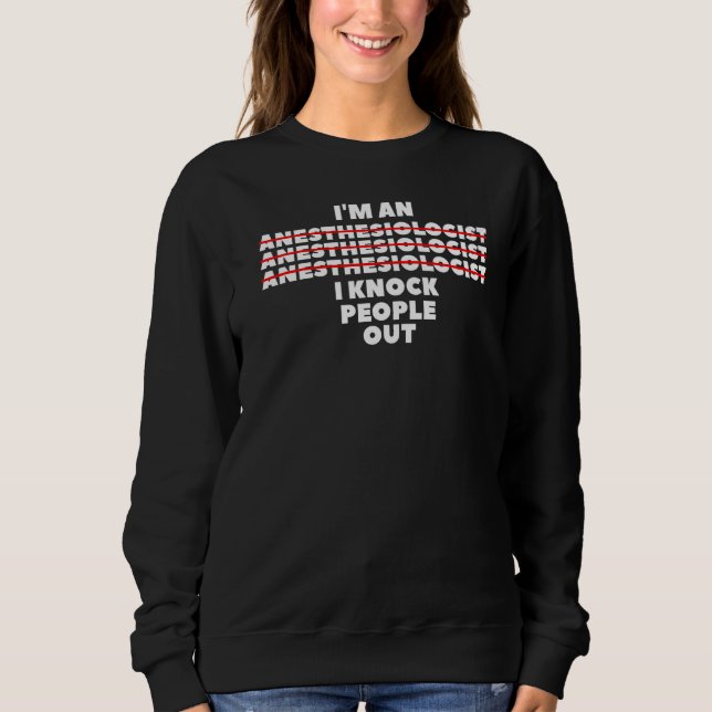 Camiseta Eu sou um anestesista que eu toco Pessoas (Frente)