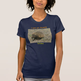Camiseta Eu sou um Aussie, Echidna - personalizado