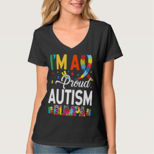 Camiseta Eu sou um Autismo Orgulhoso Bumpa que combina com
