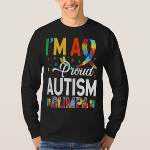 Camiseta Eu sou um Autismo Orgulhoso Bumpa que combina com