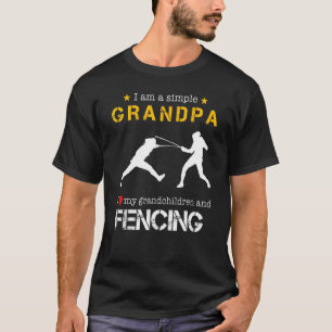 Camiseta Eu Sou Um Avô Simples Eu Amo Meus Avós E