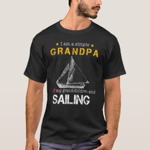 Camiseta Eu Sou Um Avô Simples Eu Amo Meus Avós E